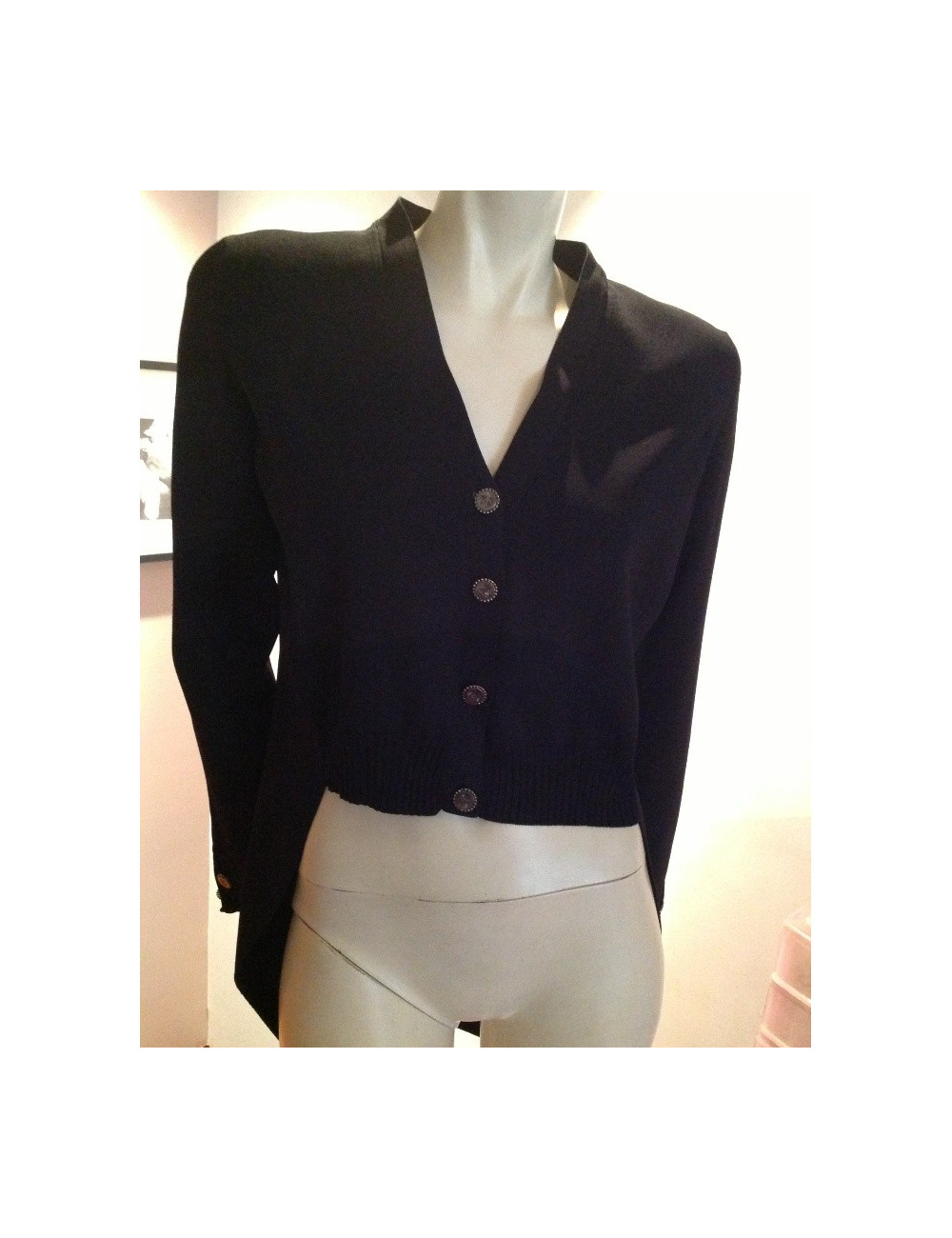 Gilet CHANEL queue de pie