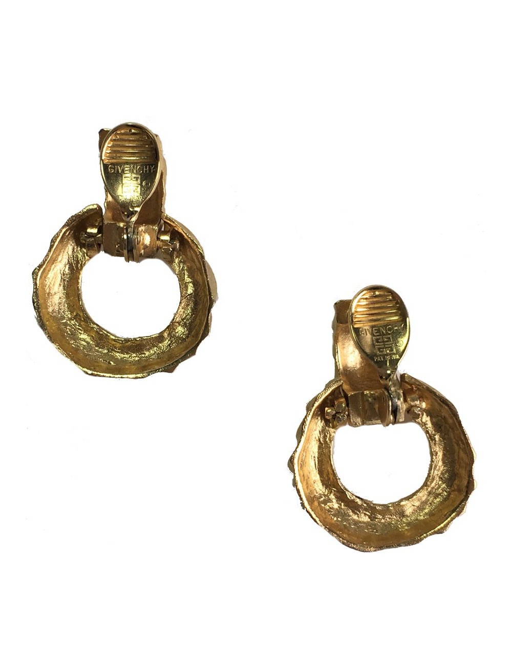 GIVENCHY  earrings in metal gold colored