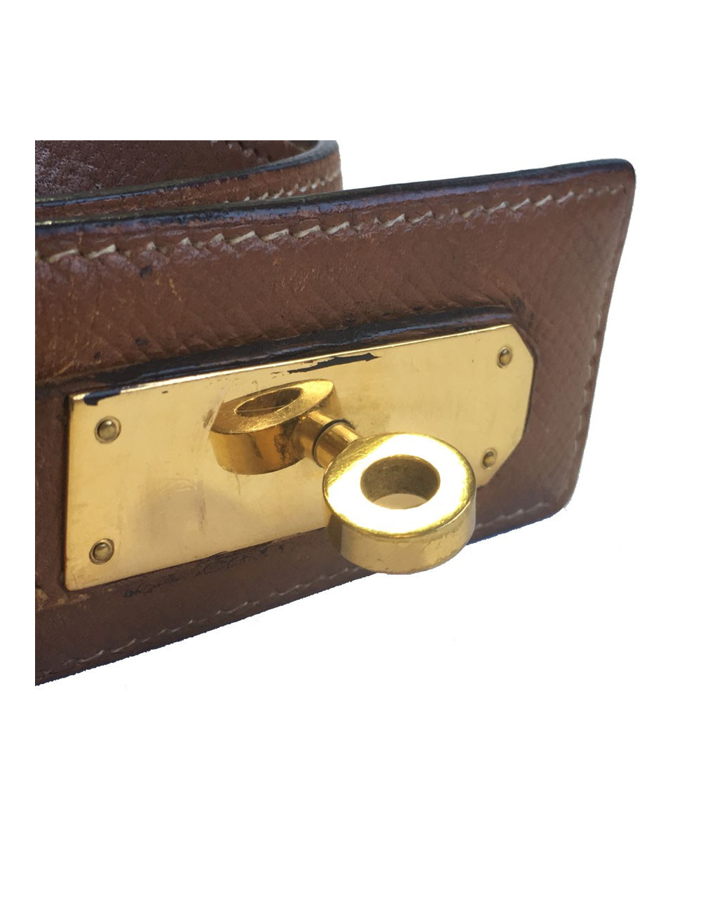 xxx Ceinture Kelly HERMES T72 cuir courchevel gold