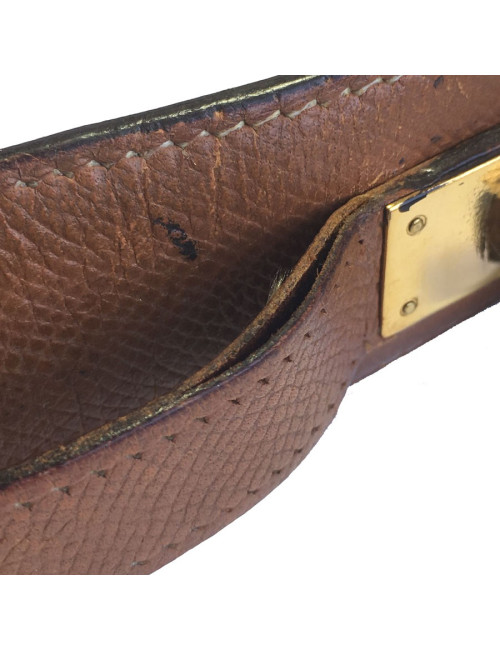 xxx Ceinture Kelly HERMES T72 cuir courchevel gold