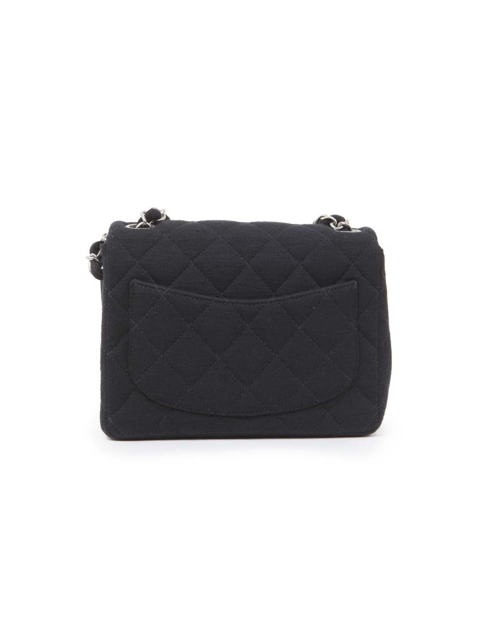 Mini bag CHANEL Black jersey