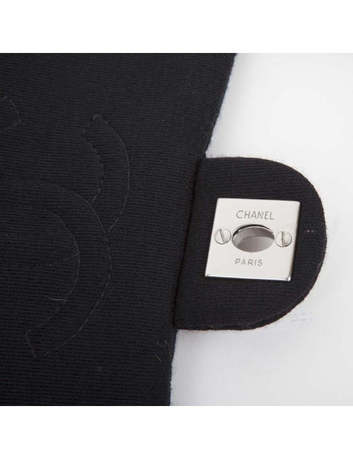Mini bag CHANEL Black jersey