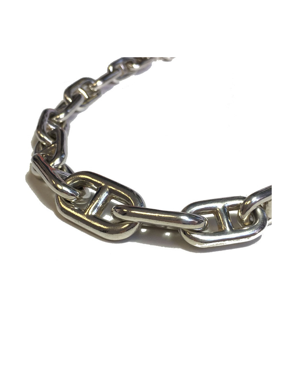 HERMES Necklace 'Chaine d'Ancre' in Sterling Silver 800