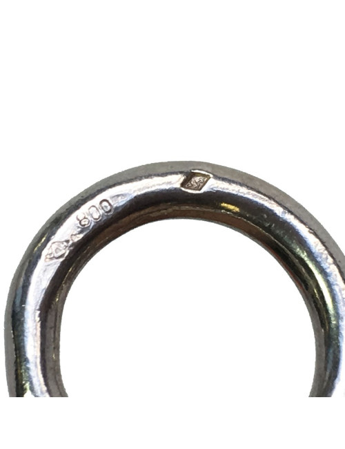 HERMES Necklace 'Chaine d'Ancre' in Sterling Silver 800