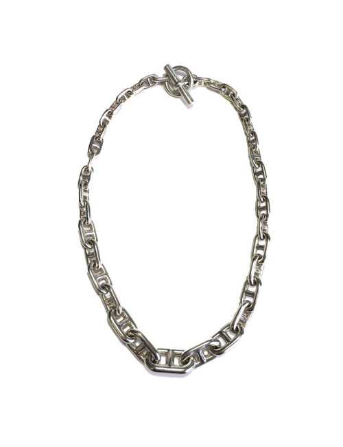 HERMES Necklace 'Chaine d'Ancre' in Sterling Silver 800