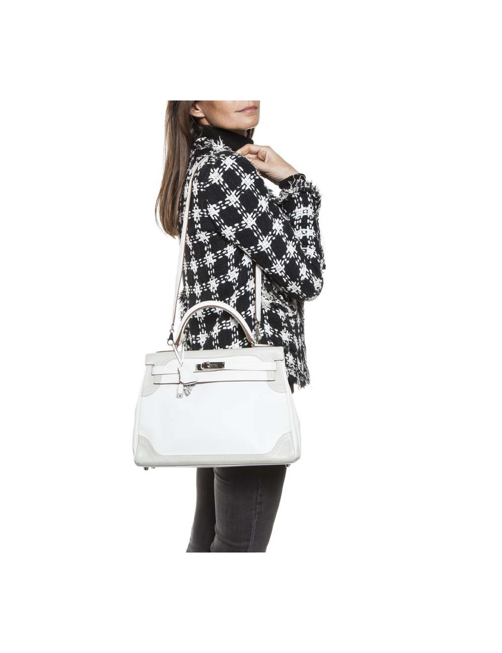 Sac Kelly ghillies bicolore