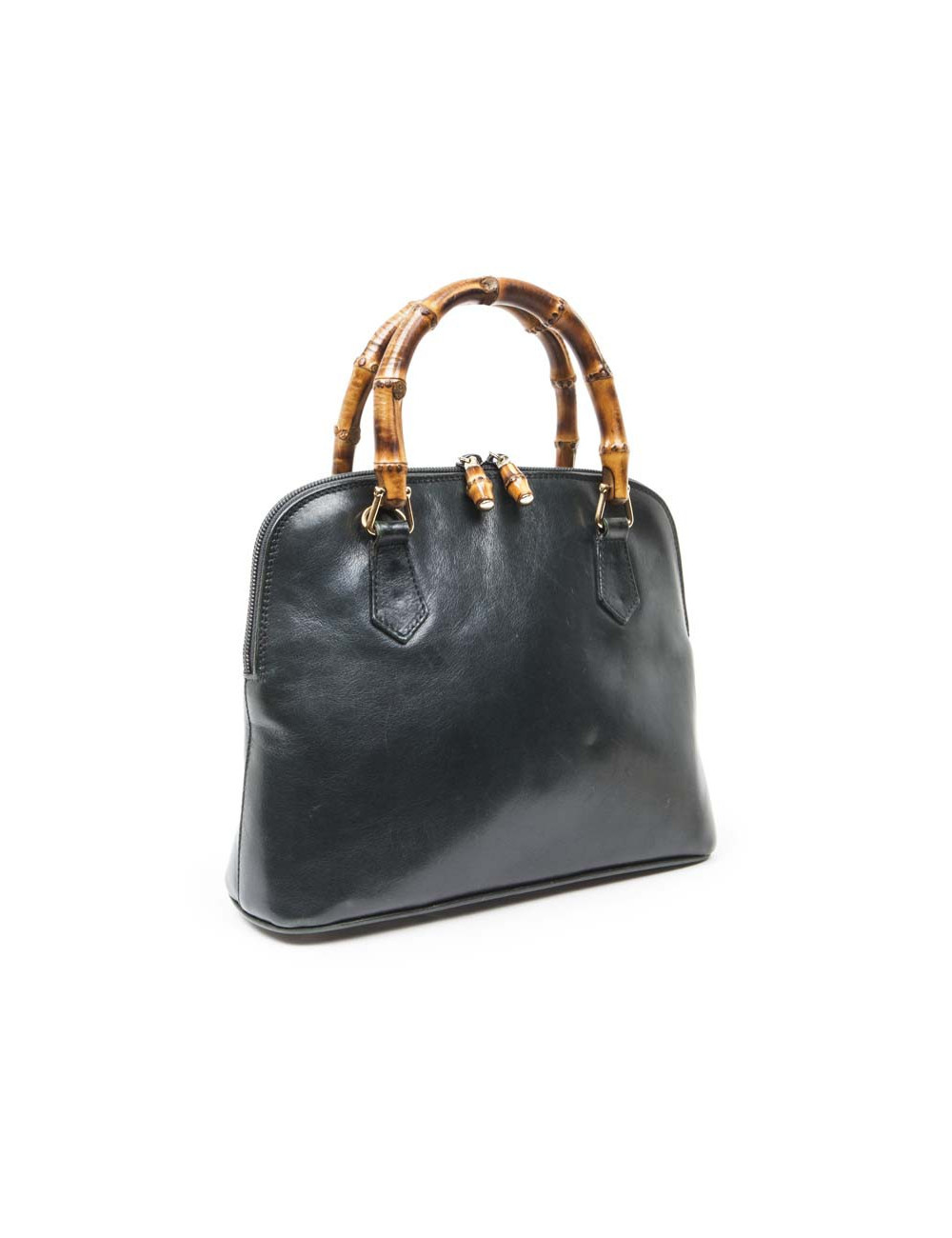 Sac GUCCI bambou avec bandoulière Vintage