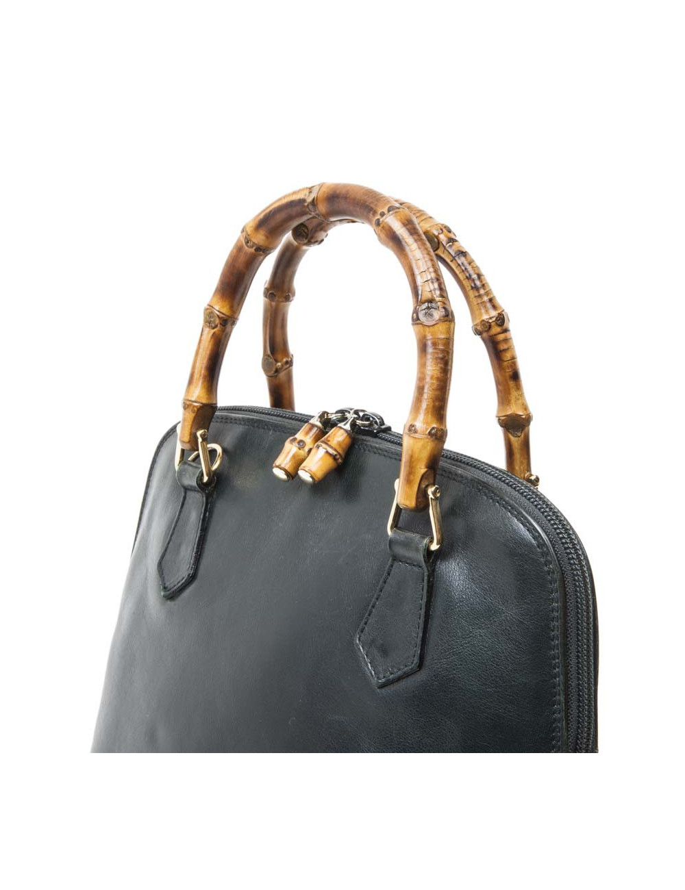 Sac GUCCI bambou avec bandoulière Vintage