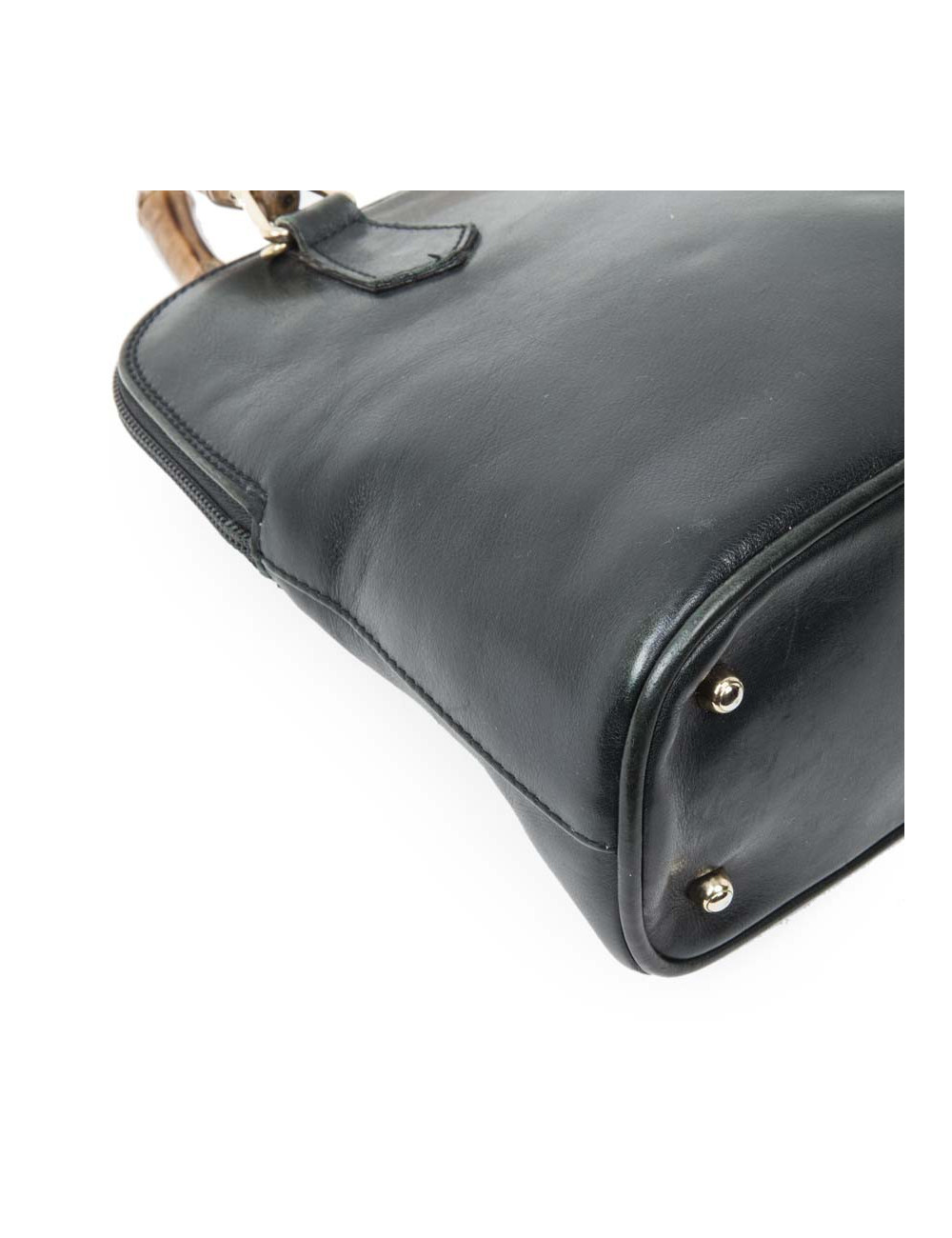 Sac GUCCI bambou avec bandoulière Vintage