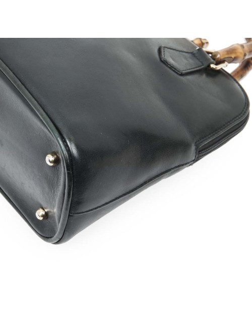 Sac GUCCI bambou avec bandoulière Vintage