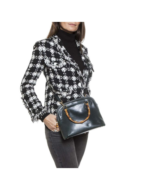 Sac GUCCI bambou avec bandoulière Vintage