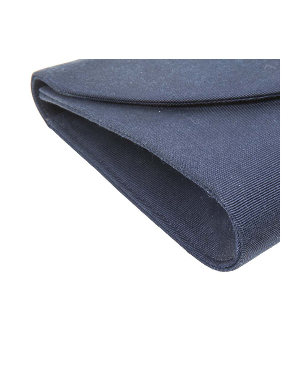 Pochette GIVENCHY  en piqué bleu nuit Vintage