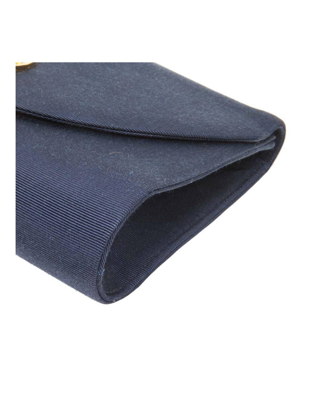 Pochette GIVENCHY  en piqué bleu nuit Vintage