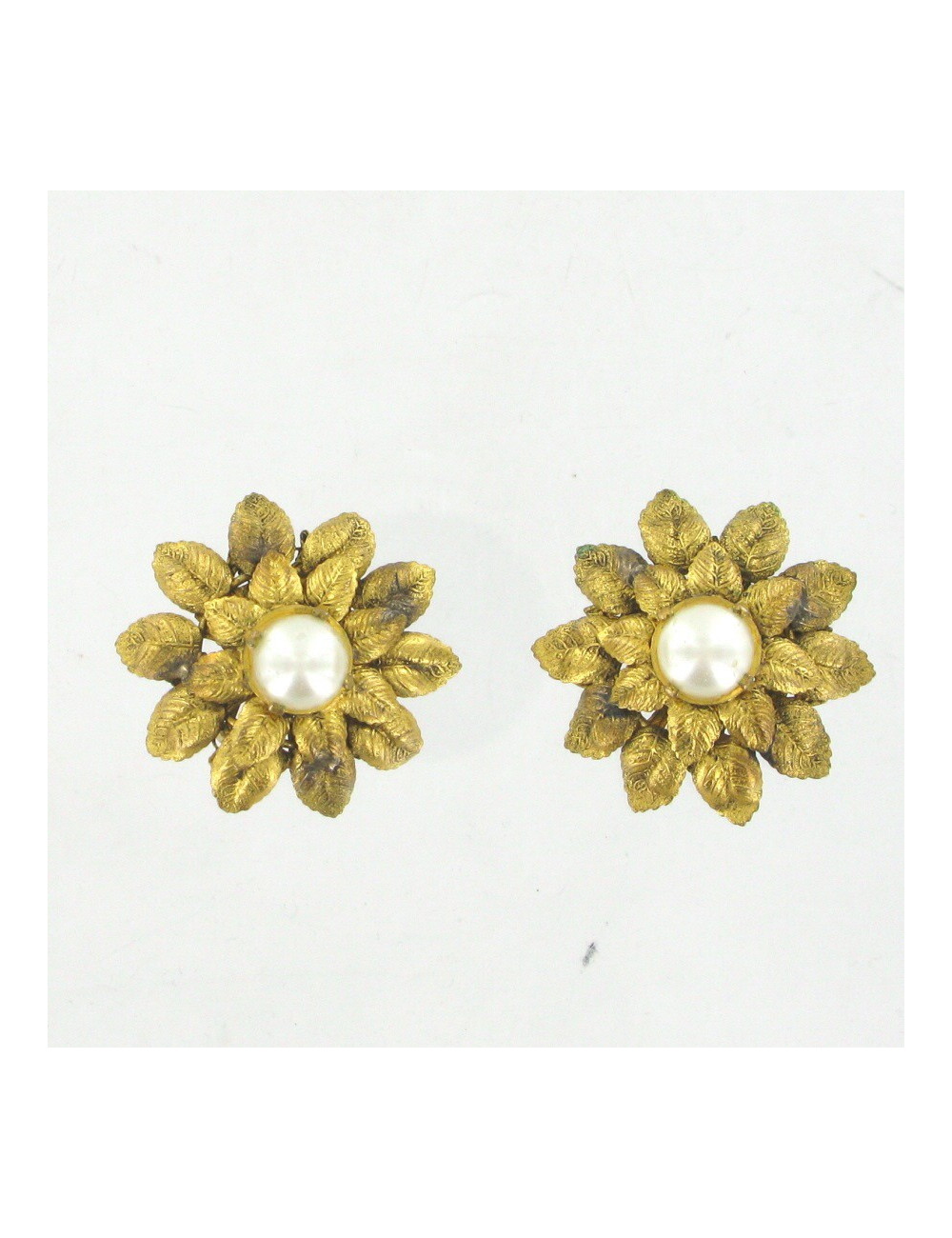 Clip oreille vintage fleur SANS MARQUE