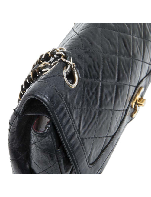 Sac CHANEL timeless bleu nuit Vintage Couture