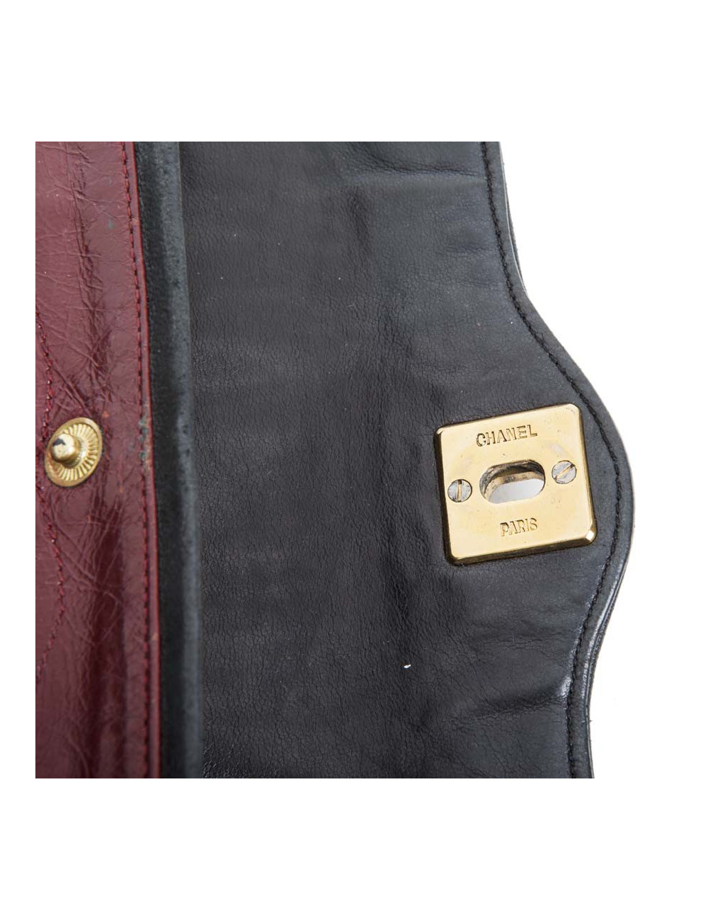 Sac CHANEL timeless bleu nuit Vintage Couture