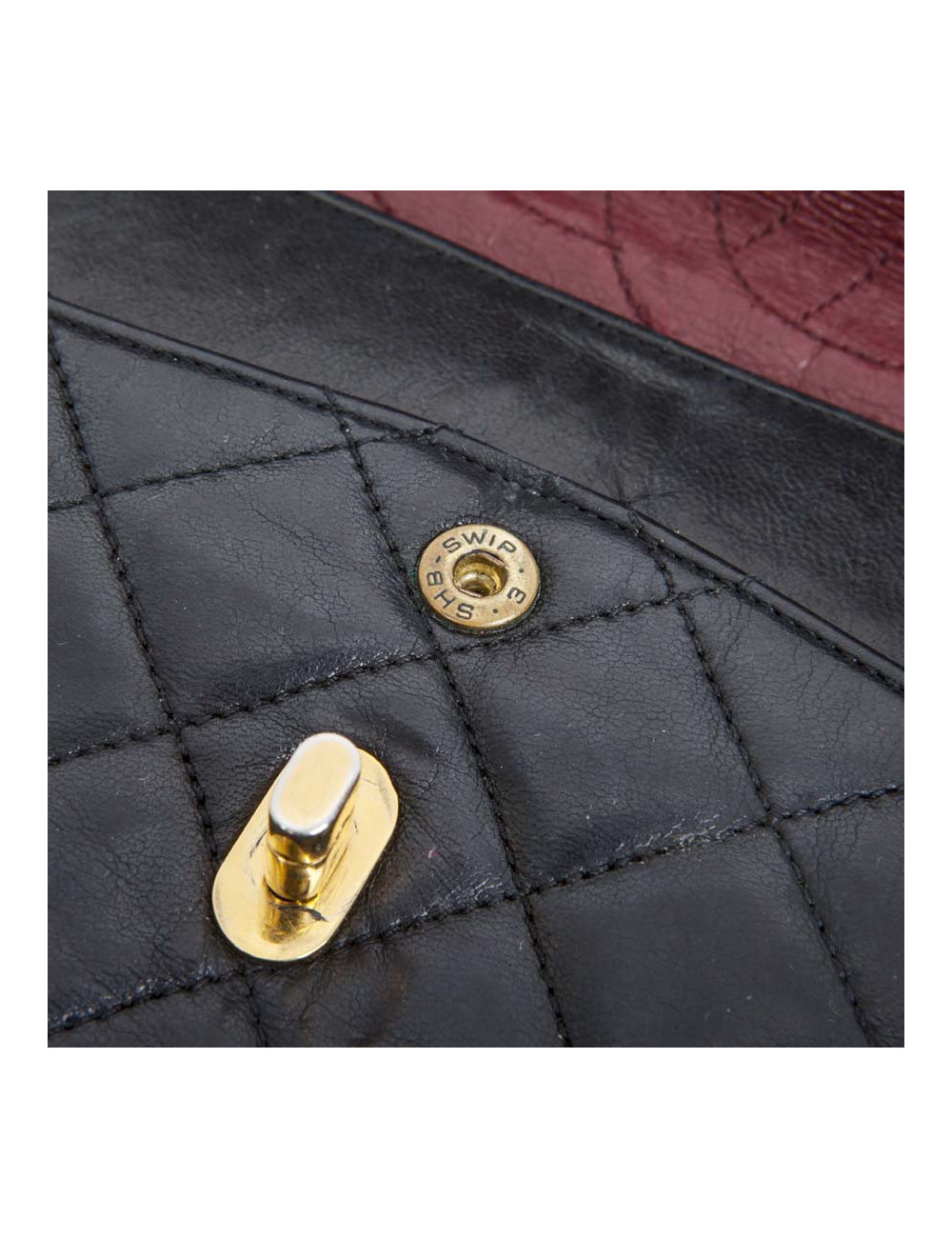 Sac CHANEL timeless bleu nuit Vintage Couture