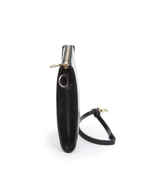 Pochette LOUIS VUITTON cuir épi noir Vintage