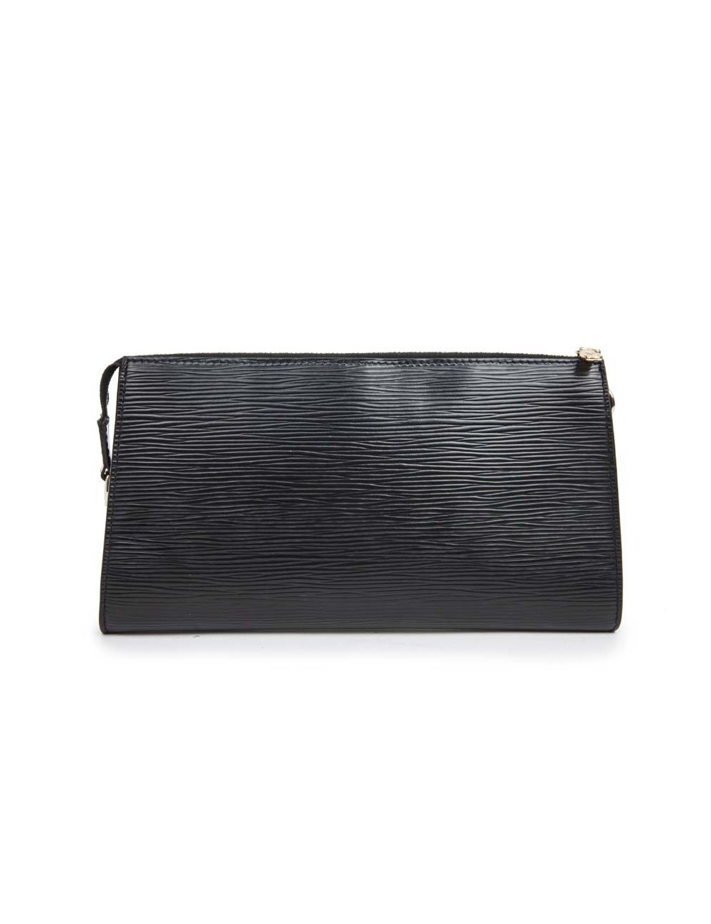 Pochette LOUIS VUITTON cuir épi noir Vintage