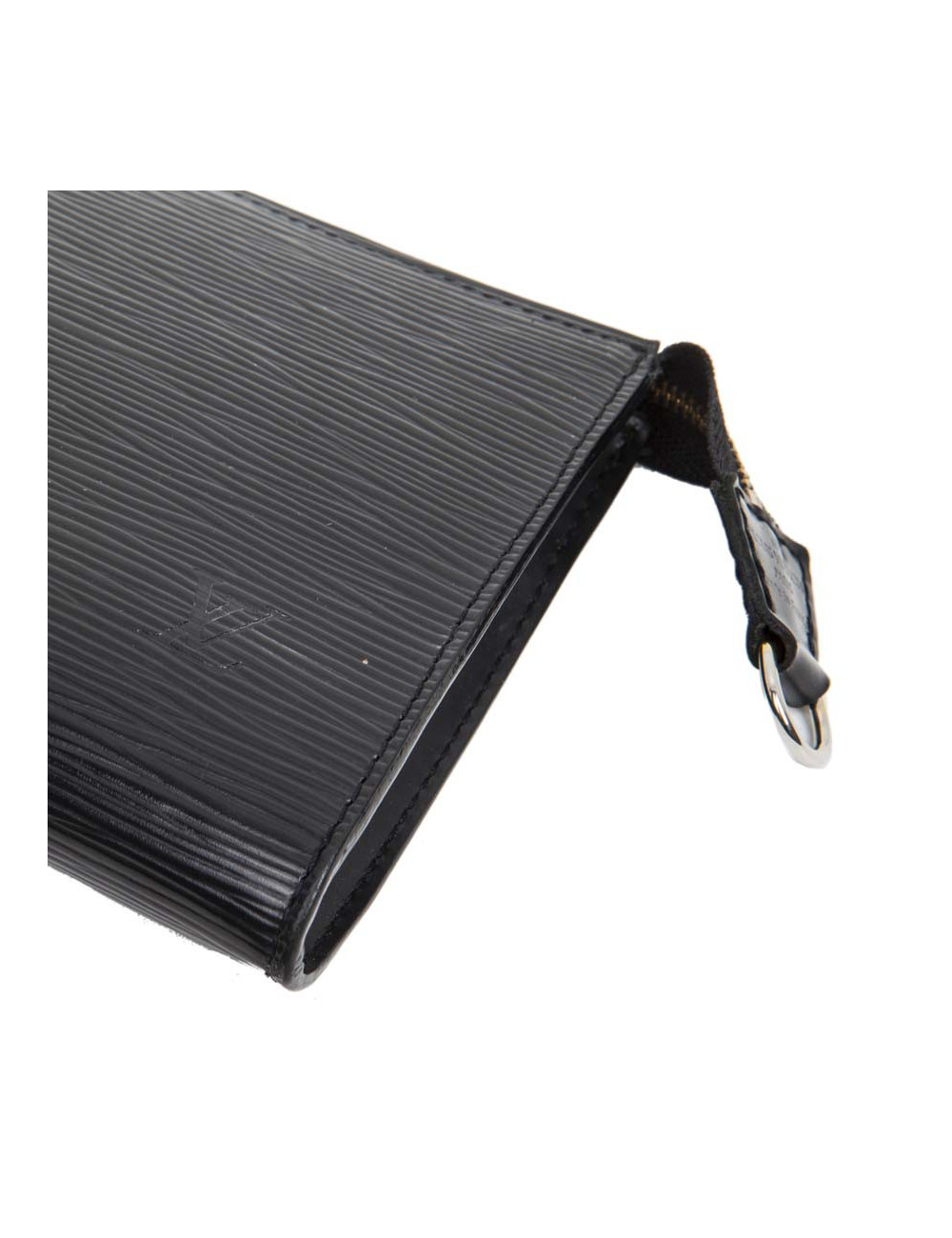 Pochette LOUIS VUITTON cuir épi noir Vintage