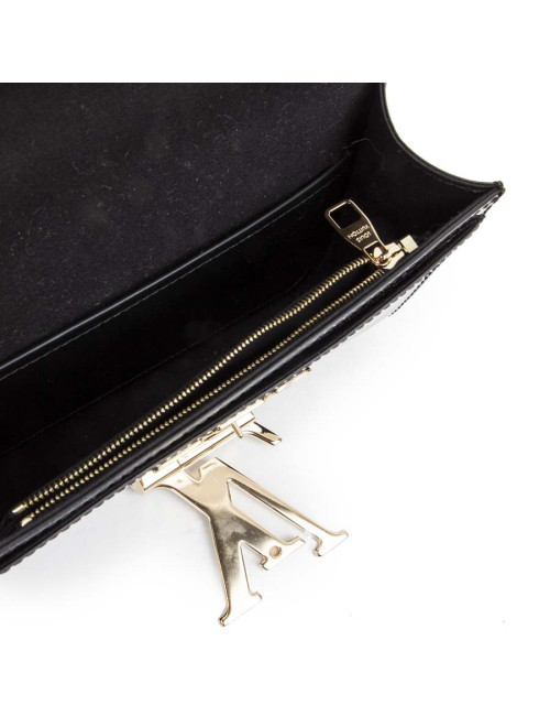 Sac Louise LOUIS VUITTON MM cuir verni noir