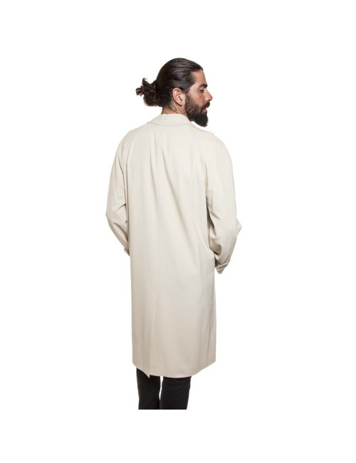 GIANNI VERSACE T 48 IT Trench coat in light beige wool
