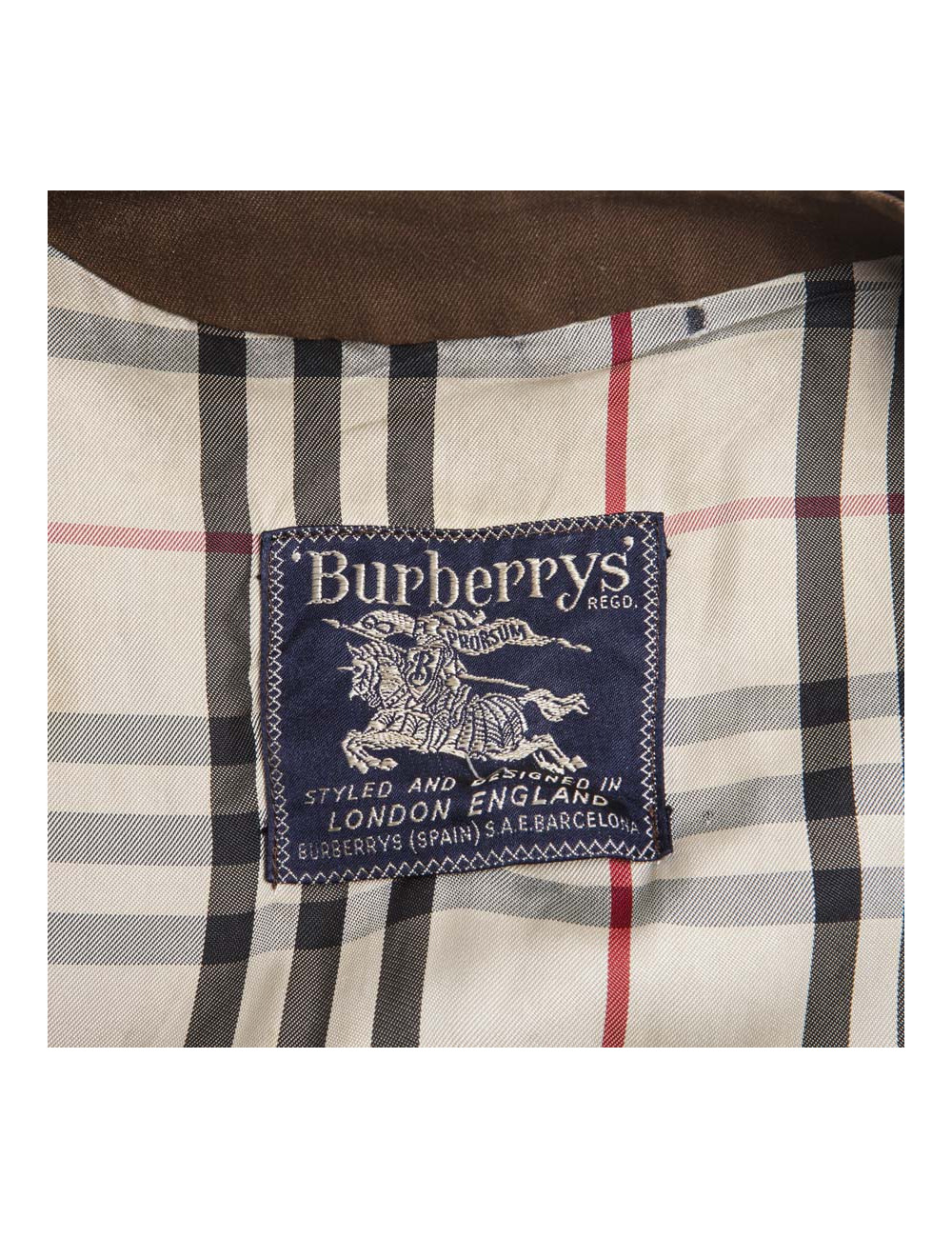 Trench coat BURBERRY's vintage (H) Brown T 48