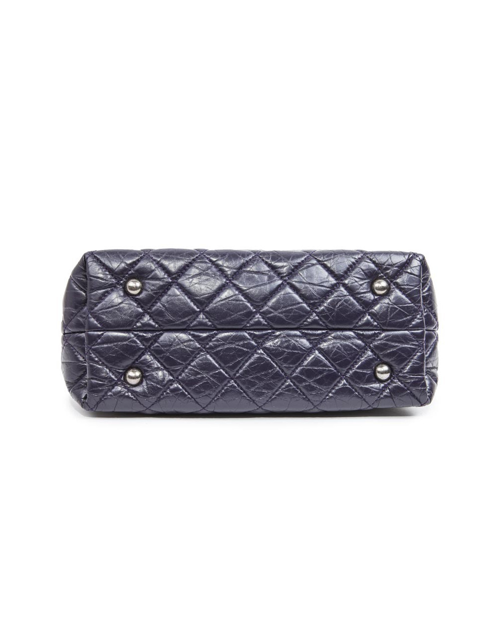 Sac CHANEL cuir matelassé violet