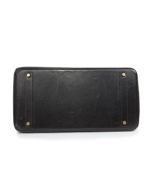 HERMES Birkin 40 in black box leather