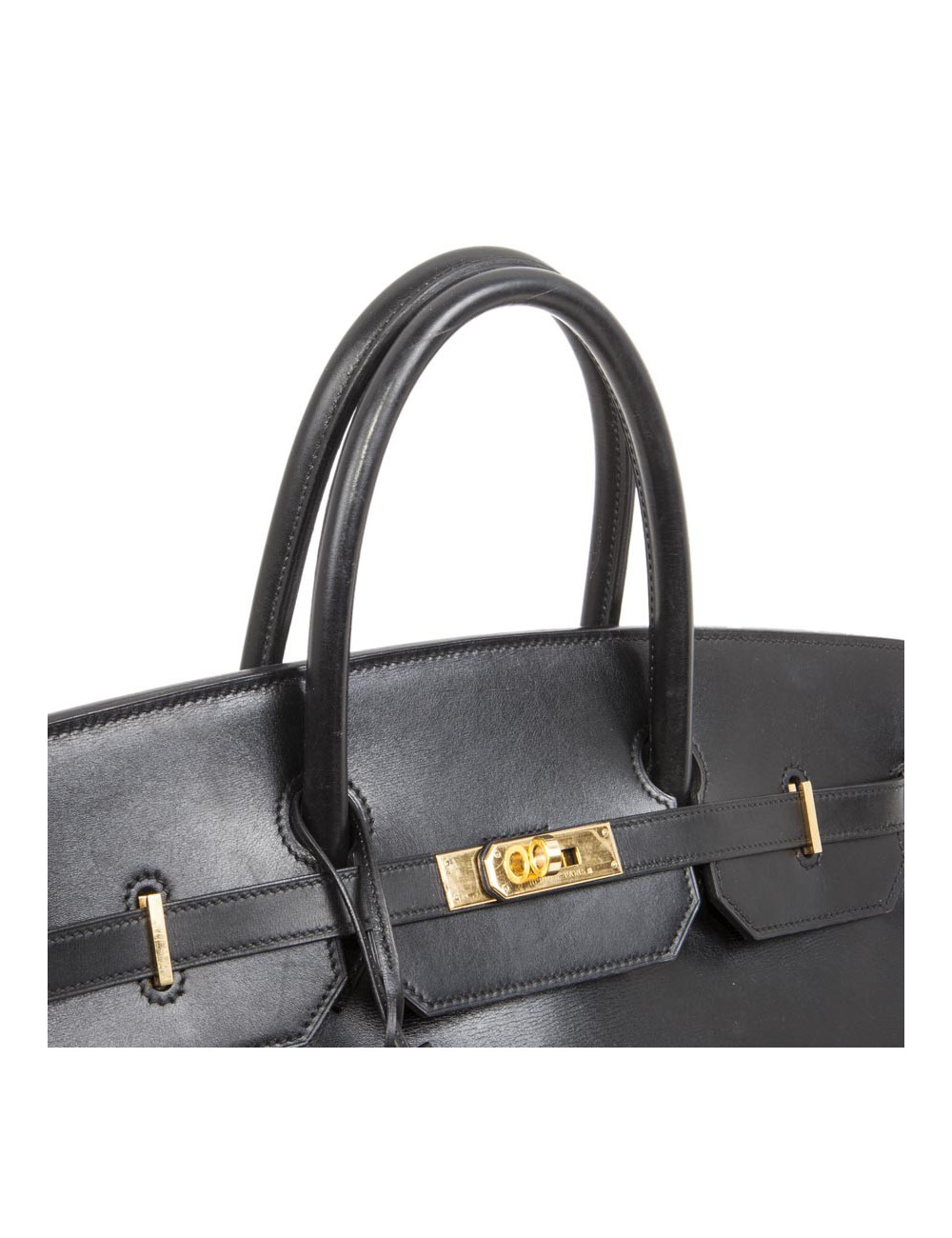  Birkin 40 HERMES cuir box noir 