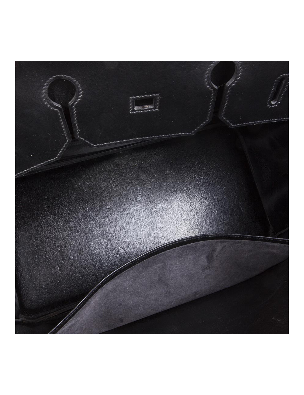  Birkin 40 HERMES cuir box noir 