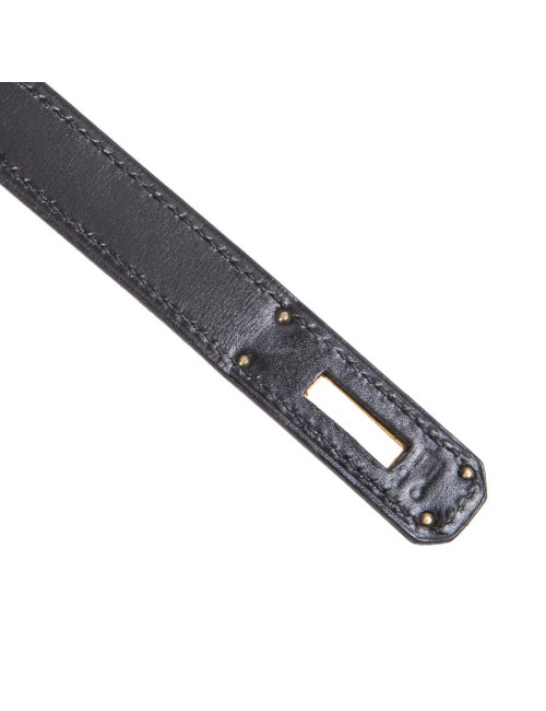 HERMES Birkin 40 in black box leather