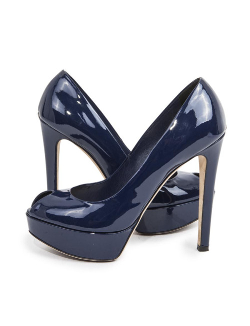 Escarpins DIOR T37.5 cuir verni