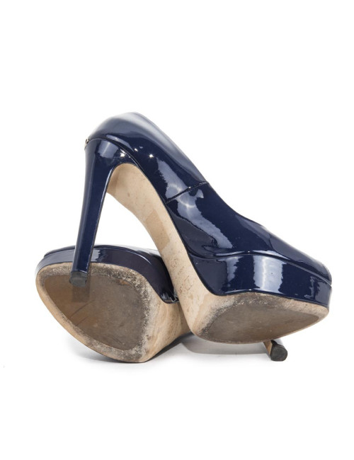 Escarpins DIOR T37.5 cuir verni