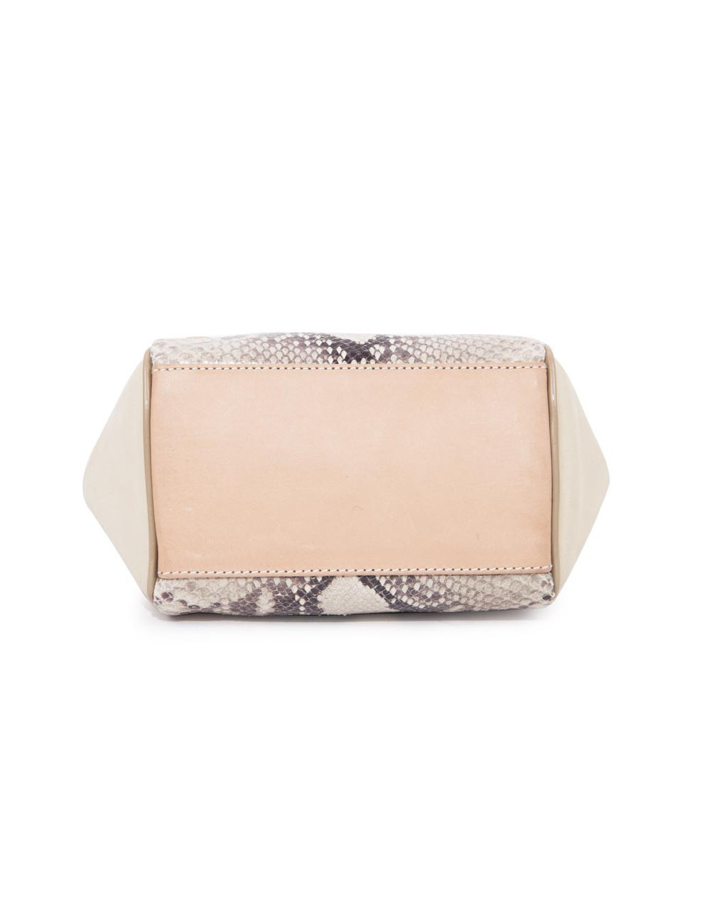 Petit sac JACKIE SMITH bi-matière cuir et python