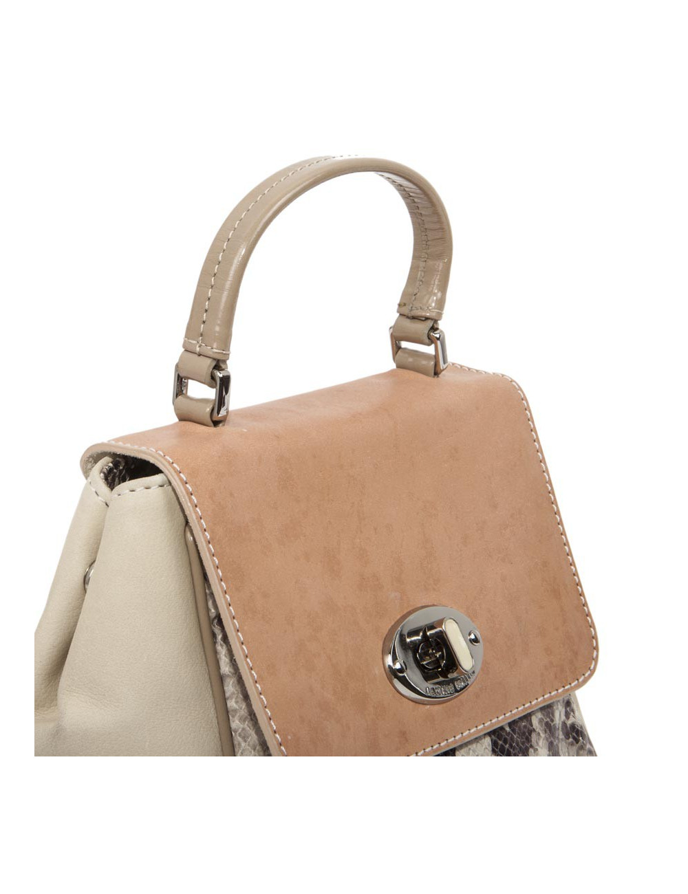 Petit sac JACKIE SMITH bi-matière cuir et python