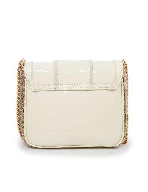 Petit sac JACKIE SMITH en cuir et doré