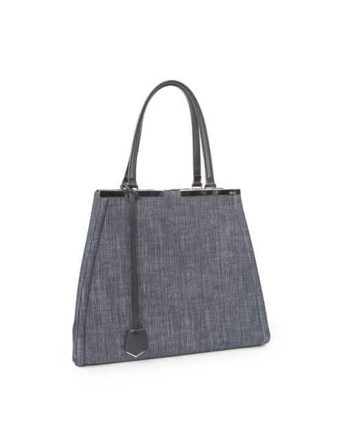 Sac '2 jours' FENDI en toile denim