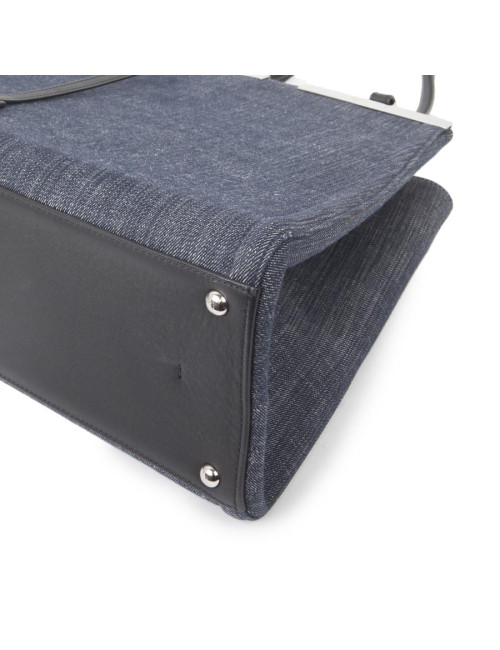 Sac '2 jours' FENDI en toile denim