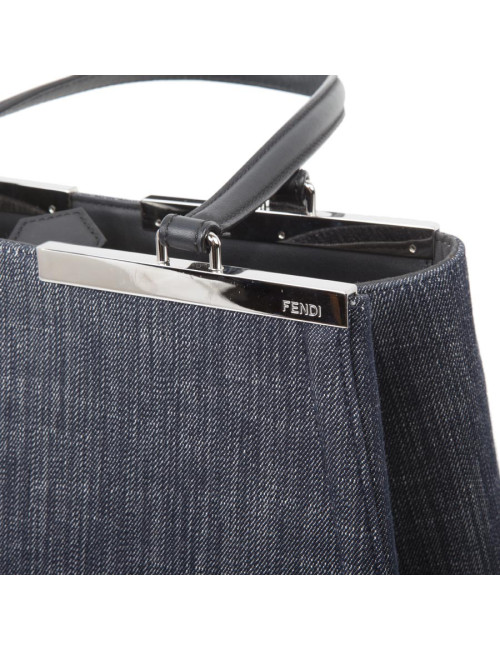 Sac '2 jours' FENDI en toile denim