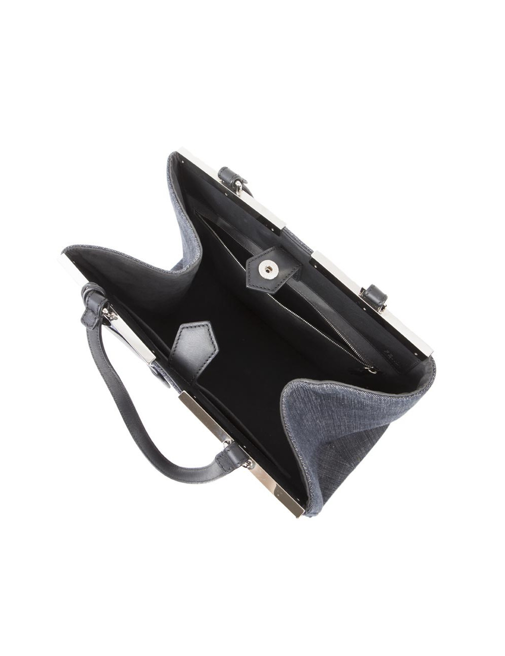 Sac '2 jours' FENDI en toile denim