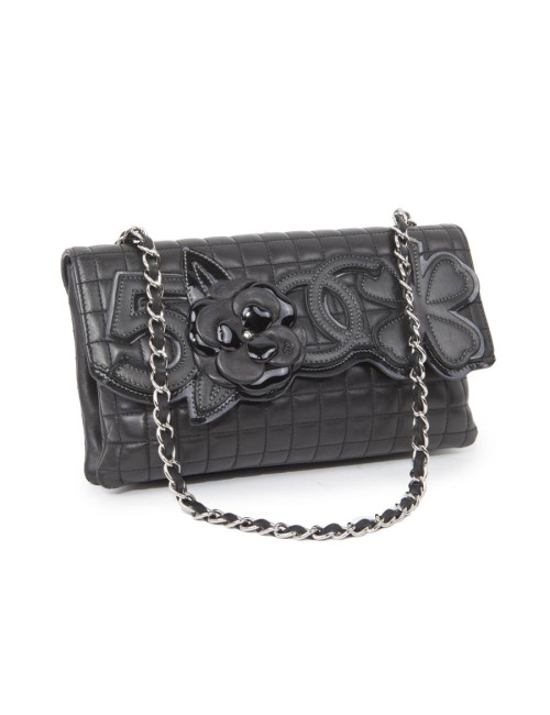 Wand CHANEL black quilted lambskin bag