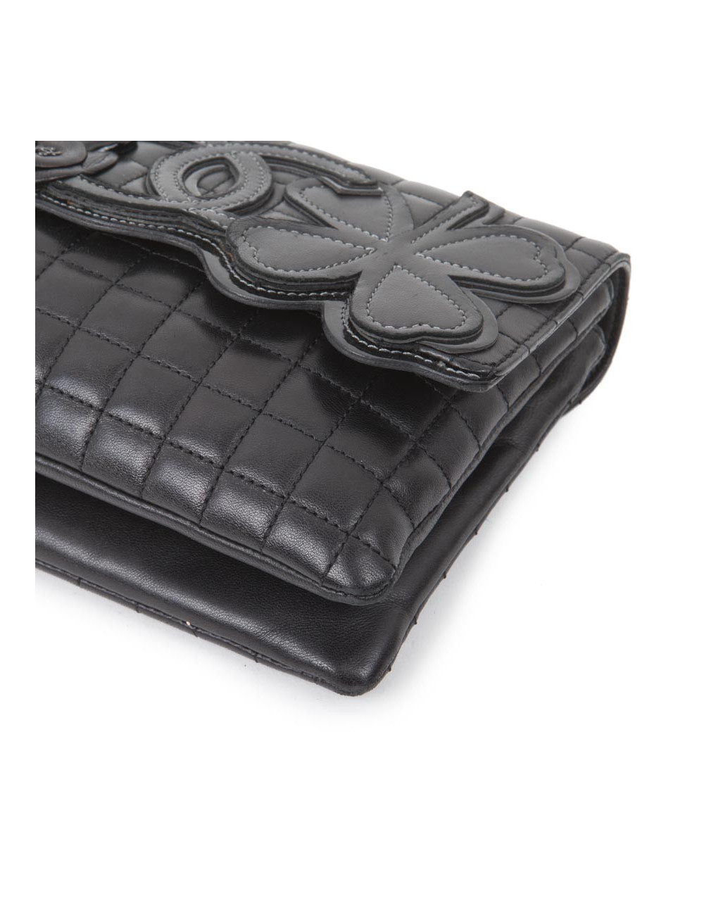 Wand CHANEL black quilted lambskin bag