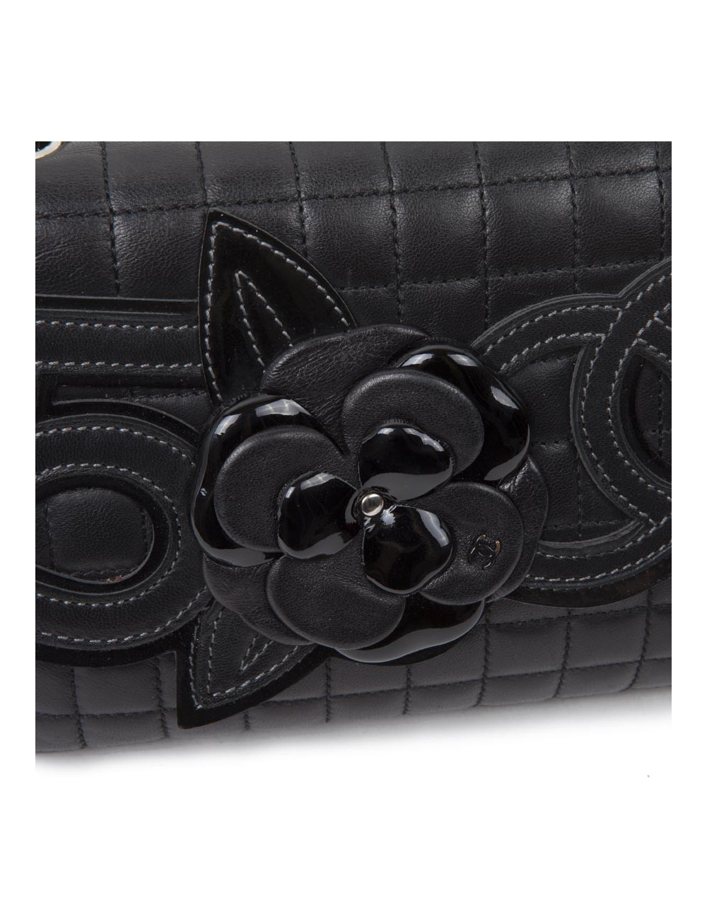 Sac baguette CHANEL noir 