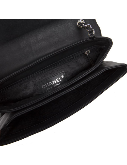 Sac baguette CHANEL noir 