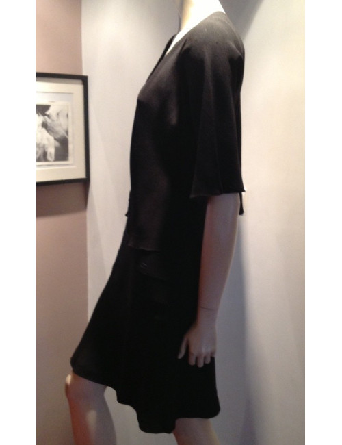 Robe + veste CHANEL twin set noir