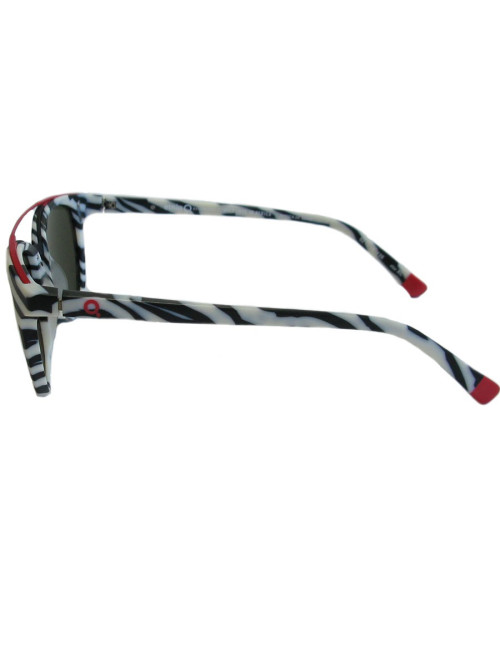Etnia Barcelona plexi sunglasses with zebra pattern