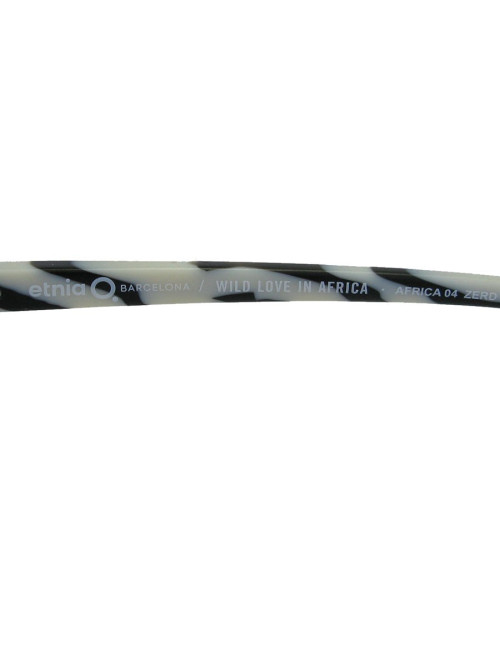 Etnia Barcelona plexi sunglasses with zebra pattern