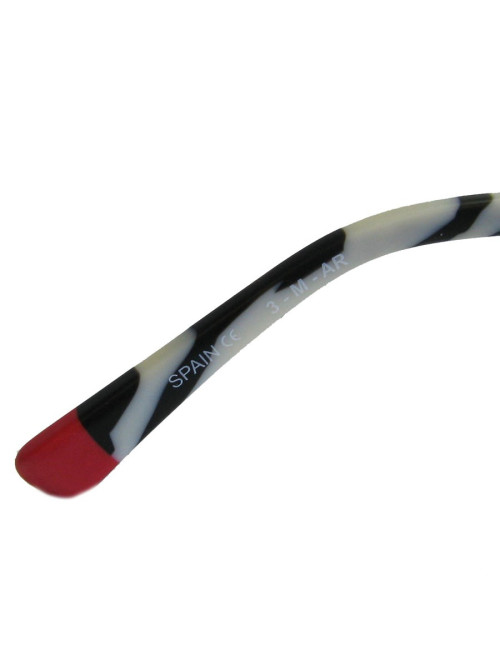 Etnia Barcelona plexi sunglasses with zebra pattern