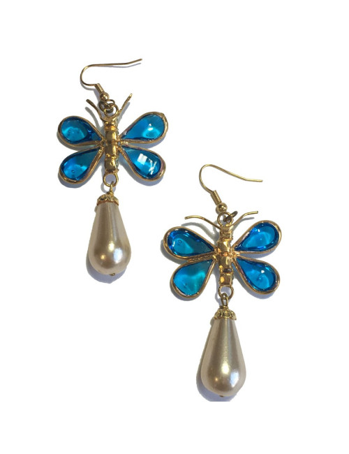 Boucles d'oreille clous MARGUERITE DE VALOIS 